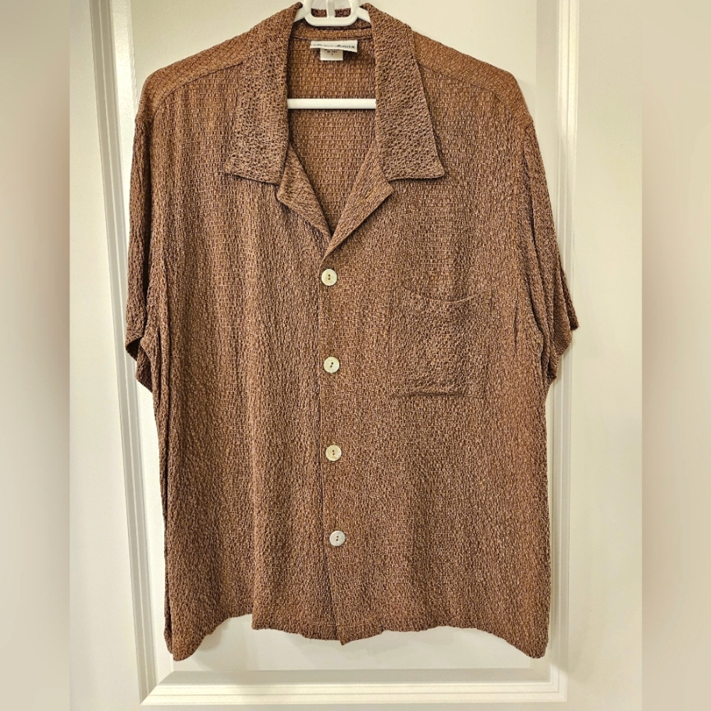 NWOT Chico's 3 rayon crinkle blouse